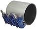 Smith-Blair Stainless Steel 304 Repair Clamp, Full Circle, Carbon Steel Bolt, 5 Bolts, 12-1/2" Length, 10" Pipe Size