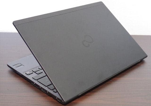 മുകളിൽ view of the closed FUJITSU FUTRO MU937 notebook