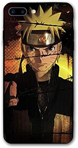 iPhone 7 Plus Case 8 Plus Case 5.5",Japanese Anime Case Plastic Soft Cover for iPhone 7 Plus/8 Plus (Naruto)