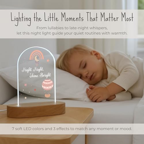 Lámpara de noche LED arco Boho para bebés miniatura 4