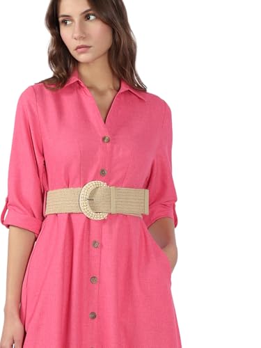 Image of VERO Moda Midi Shirt Dress for Women