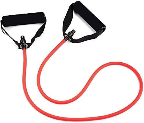 Vista 5 de ZCM Bandas de resistencia para fitness, 47.2in, cuerda elástica para yoga, fitness, entrenamiento, bandas deportivas para yoga, yoga, goma