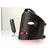 Umitec LED Maske Gesicht, Rotlicht Maske Gesicht Fünf Modi, Fernbedienung...