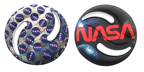Aeromax NASA Space Saucer Foam Flying Disc 2 Pack (FD-A)