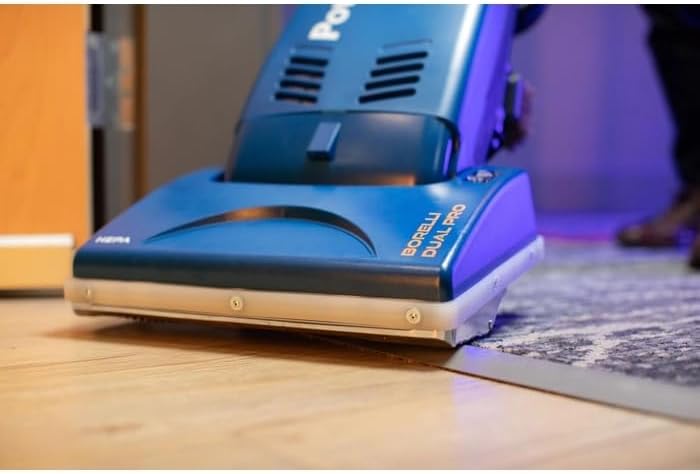 Miniatura 7 de Powr-Flite Borelli - Aspiradora comercial Dual Pro con herramientas integradas, aspiradora de piso de doble motor resistente para alfombras, madera