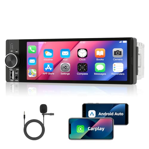 Reproductor ESSGOO 6.36 pulg Car Stereo Bluetooth USB Type-C