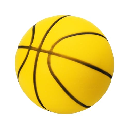 Balón de baloncesto silencioso talla 5 con espuma que amortigua el bote