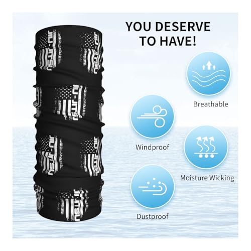 Jiu Jitsu USA Flag Neck Gaiters Face Masks Scarves Sun Protection Balaclavas Headbands Unisex4
