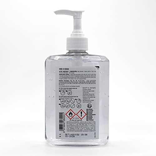 PURELL ADVANCED HAND SANITISER GEL 500mL, Pump Bottle. Hand Sanitizer Gel kill 99.99% of most common germs. 70% alcohol formulation with moisturisers. Exceptional antimicrobial efficacy