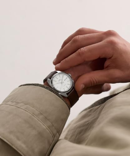 Image of TIMEX Tonneau 37mm Silver-Tone Dial Mechanical Automatic Men Watch - TW2Y65200IK