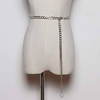 【新品・未使用】thevirginsチェーンベルト シルバー　ハートチェーン 新品・未使用】thevirginsチェーンベルト シルバー ハート