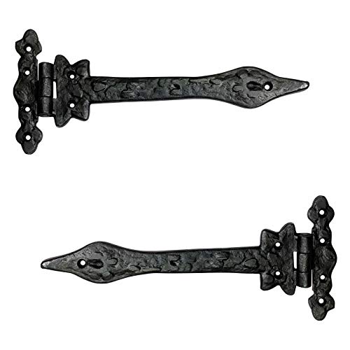 Adonai Hardware Haniel Black Antique Iron T Hinge (9.5 Inch x 2 Pack, Beeswax Living Finish) (B08PZ5PJZZ) Amazon Price History, Amazon Price Tracker