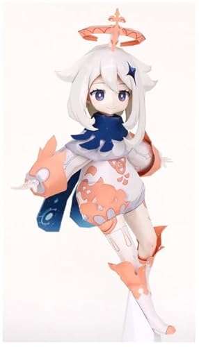 3D 組み立て模型 ペーパークラフト 原神 美少女フィギュア (パイモン)