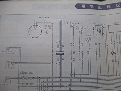 Amazon.co.jp: SX125R 取扱説明書 配線図 スズキ 正規 中古 バイク