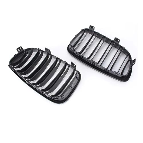Grille calandre noir brillant pour BMW Série 1 E81 E87 2008-2011 avant gauche droite - 3