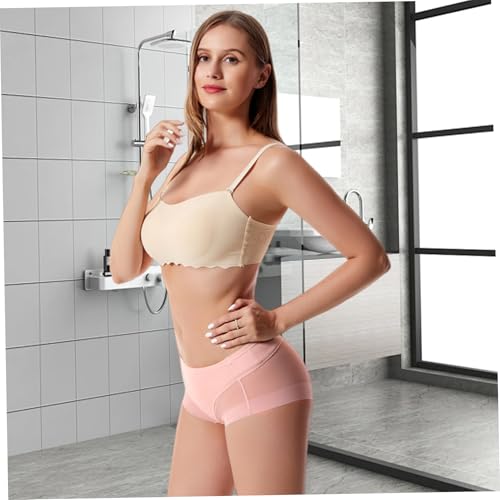 Bragas sin costuras de seda de hielo evitan roces con control de barriga suave 2