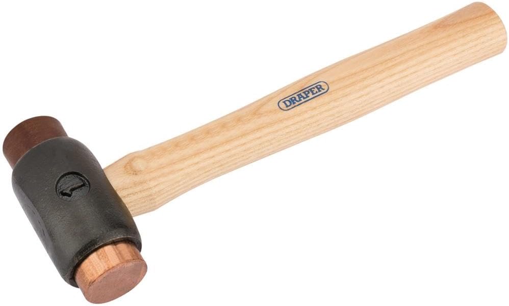 Draper 20088 Expert Copper and Rawhide Faced Hammer, 1100g, Blue