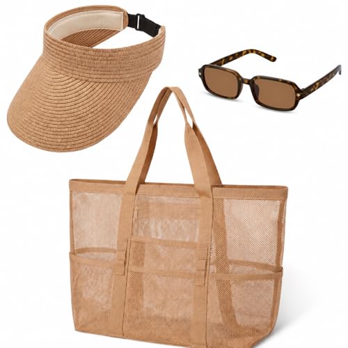 Set de accesorios de playa para mujer Sadnyy 3 piezas miniatura 1