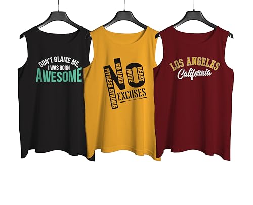 Image of Designer Men Vest Versatile Cotton Sando /Baniyan /Ganji for Boys - Perfect for Gym Workouts, Vacations, and Beaches