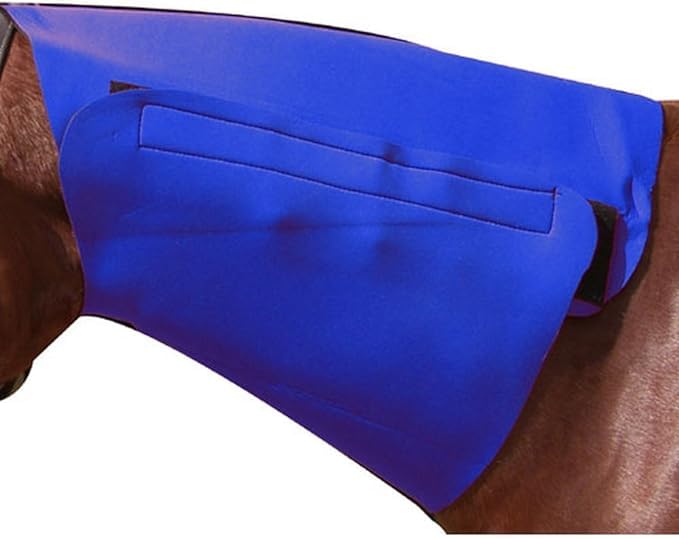 Gladdys Equine Deluxe Neck Sweat (Blue/Black) (10 Inch) (B0CQYVG6BL) Amazon Price History, Amazon Price Tracker
