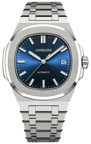 Image of Mens Classic Square Quartz Watches Imitation Mechanical Watches