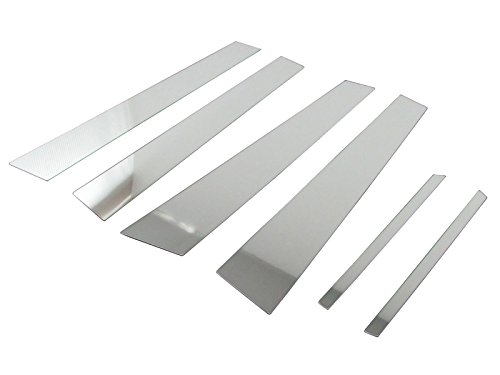 BRIGHTZ カムリ AVV50 超鏡面ステンレスメッキピラーパネル バイザー無用 6PC 【 PIL-SIL-160 】 AVV 50 V50 カムリ ハイブリッド ハイブリット カムリハイブリッド カムリハイブリット 12382
