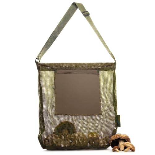 Whyzsjnclg Bolsa de alimentación, Bolsa de alimentación de 17x16 Pulgadas Bolsas de Cosecha de Correa Ajustable con Caza Delantera para Verduras Frutas al Aire Libre Aventura