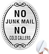 Goodvia Cartello "No Cold Callers" Per Porta D'ingresso In - Foto 10