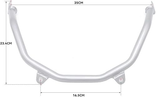 Miniatura 6 de Motorcycle Modification Windshield Support WindScreen Mounting Bracketfor BMW F650GS F800GS F 650 GS F800 GS 2008-2017 F 800 GS ( Color  Chrome )