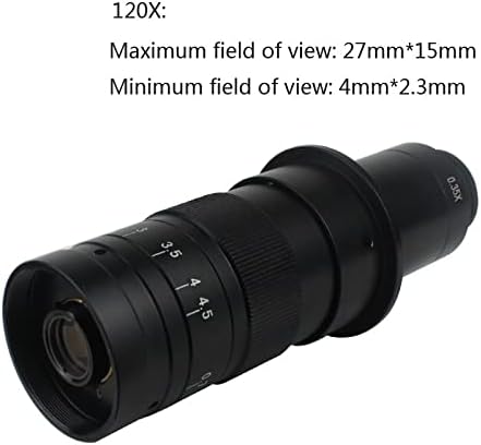 ラボ用顕微鏡アクセサリー 180 × 300 XC マウント ズーム レンズ 2D 3D 工業用ステレオ ビデオ顕微鏡レンズ HDM 顕微鏡観察  3.4mp 1080p 60fps産業用ビデオ顕微鏡カメラレンズ18.0x 300x C.マウントズームレンズ(180X 顕微鏡観察 1080p産業  用電子ビデオ顕微鏡カメラ ... 顕微鏡観察 18.0x 120x 300xズームCマウントレンズ顕微鏡写真(120x)