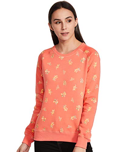 Image of Amazon Brand - Eden & Ivy Women Cotton Blend Round Neck Regular Fit Sweatshirt (Pullover)