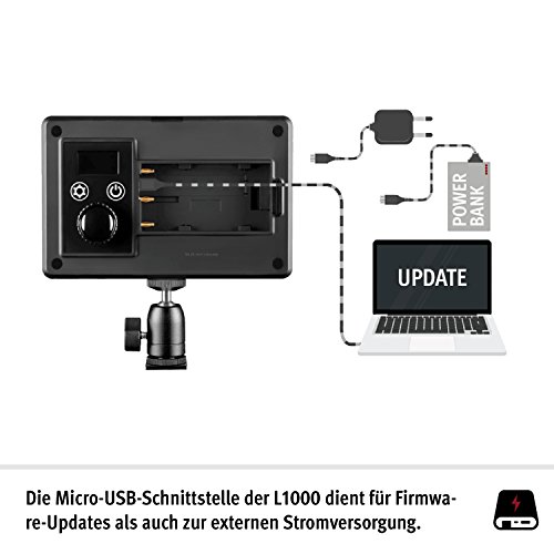 Metz L1000 BC Mecalight projecteur compact avec finition robuste pour boîtier reflex