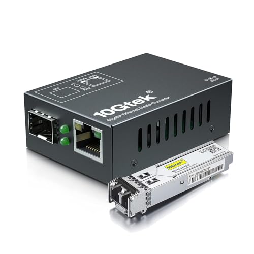 10Gtek Mini Gigabit Ethernet Media Converter