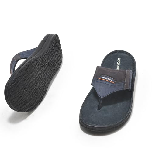 Image of Woodland Men's Leather Slippers