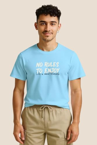 Image of XENOVAURBAN Men's Printed T-Shirt Combo Pack of 3 | Regular Fit Cotton Tshirts for Man - PRNT3