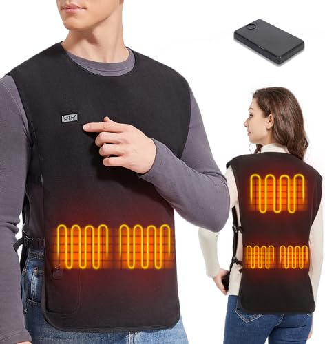 LOTTBUTY Beheizbare Weste Herren Damen,Beheizte Weste mit...