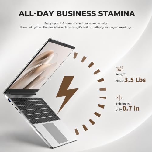 Image of 15.6 inch FHD Business Laptop with Office 365 Windows 11 Pro 16GB RAM 512GB SSD