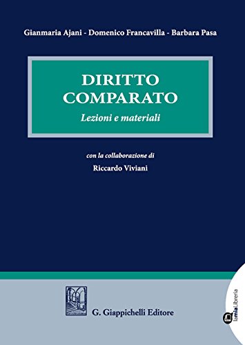  Diritto comparato. Lezioni e materiali