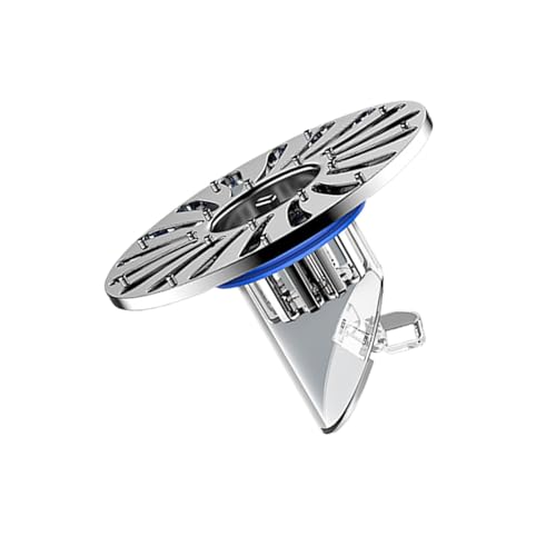 Sifón de suelo de baño – Sifón de ducha antiolor, tapón de drenaje con inserción antidescarga | drenaje de ducha antiobstrucción de acero inoxidable, antiolor, fácil de instalar