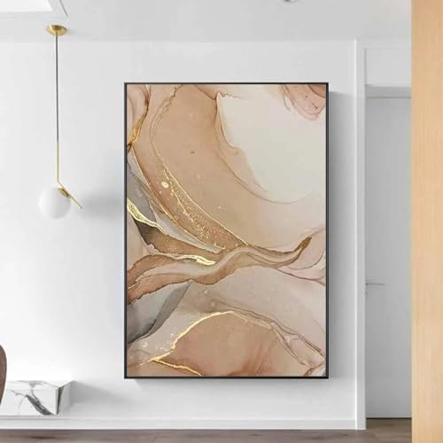 Peintures d'art de luxe pour habiller un mur vide et valoriser un mobilier contemporain
