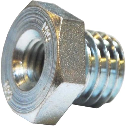 Weiler 5/8-11 in to M10 x 1.25 Adapter - Use With Vortec Pro Crimped Wire Cup Brush - 36052 [PRICE is per EACH]