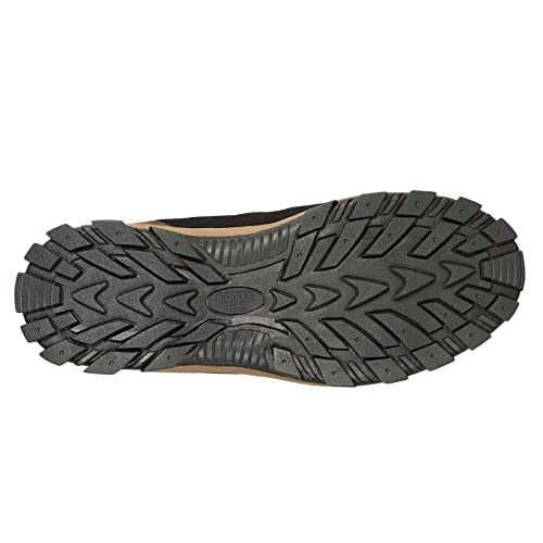 Free Soldier Men's Hiking Boots Outdoor Lightweight Breathable Ankle Boots Waterproof For Trekking Hiking(Black Brown, 9.5 Us) #TOP4