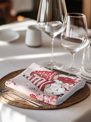 Servilletas de Tela Valentine's Day Set x4 50.5x50.5 cm miniatura 5