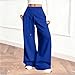 Womens Sweatpants Wide Leg Drawstring Casual Baggy High Waist Winter Fall Pants Workout Trousers Fashion Streetwear S-2XL Blue