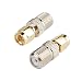 2pcs DHT Electronics RF coaxial coax adapter SMA male to F female