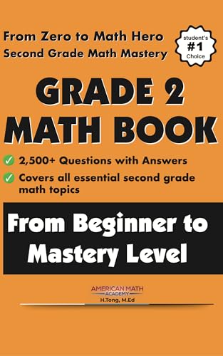 Grade 2 Math Workbook From Beginner to Mastery Level