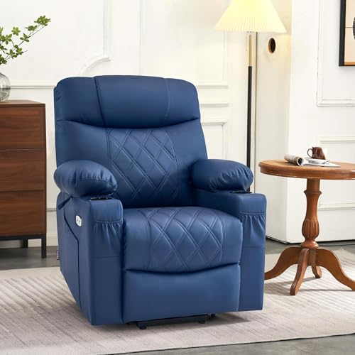 Sillón con Masaje y Calor Piel Sintética