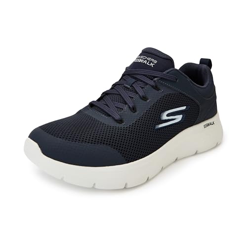 Image of Skechers-Men's Walking Shoes-GO Walk FLEX-216495ID-NVY-10