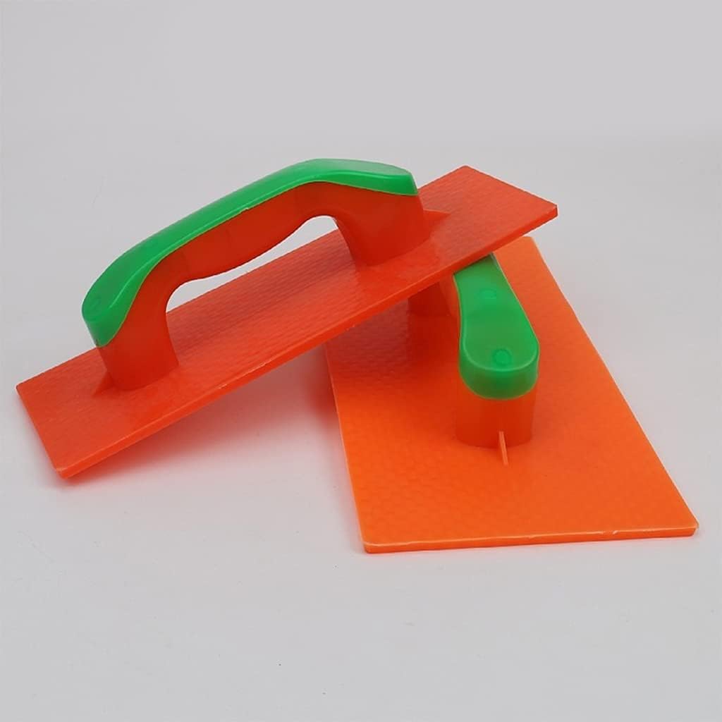 Plastic Rendering Texturing Handle Plastering Top Coat Float Trowel Structure Concrete Spatula Tool 14.5x31.5/11x27.8cm