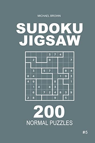 Sudoku Jigsaw - 200 Normal Puzzles 9x9 (Volume 5)